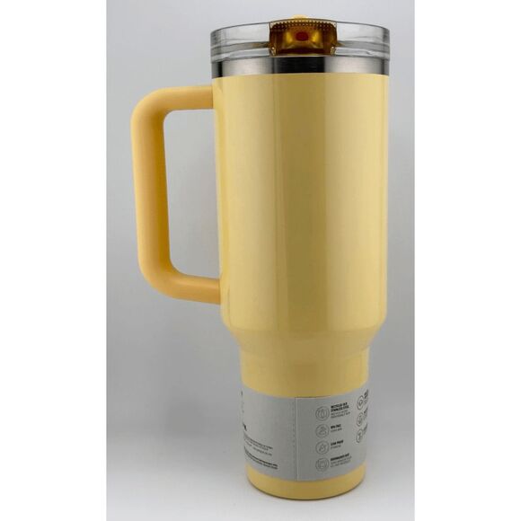 STANLEY QUENCHER PROTOUR FLIP STRAW TUMBLER 40OZ BUTTER GLOSS - Picture 3 of 5